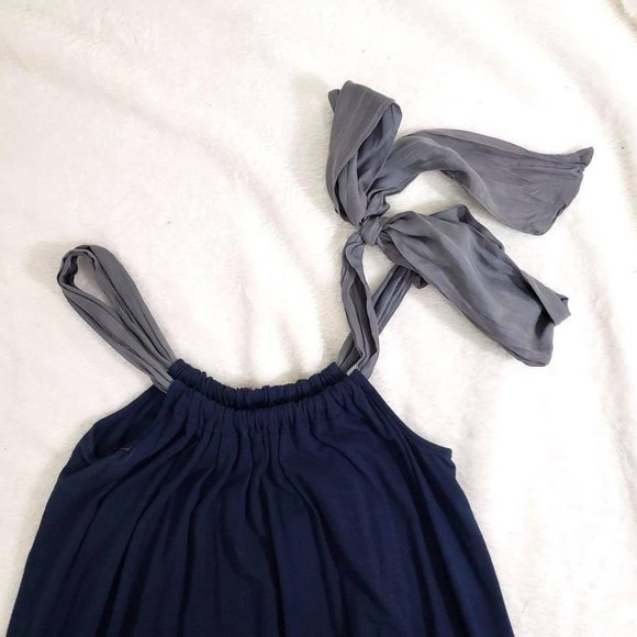 Splendid Woman's Sz XS Dress sleeveless navy blue - Picture 2 of 8